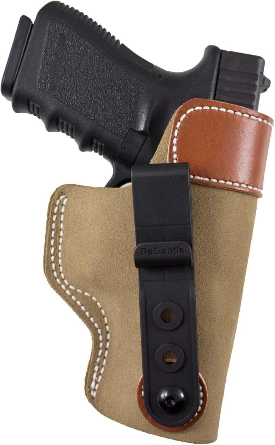 Lightweight Sof-Tuck Leather Holster for GLOCK & Taurus - Easy Access Right-Hand