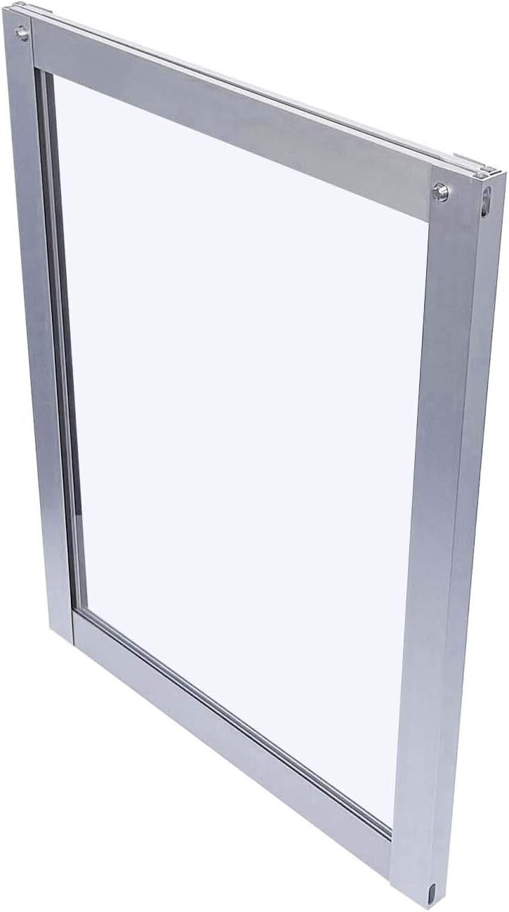 Energy Efficient Sliding Window Kit with Reinforced Aluminum for AC Installation