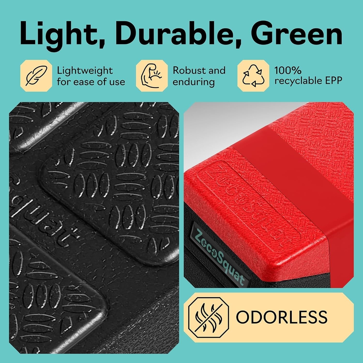 Calf Stretcher & Squat Wedge Block - Innovative Exercise Solution for All Levels