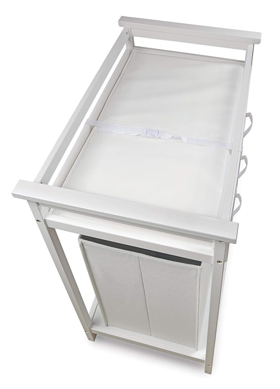 3-Drawer Portable Baby Changing Table with Safety Rails for Modern Nurseries