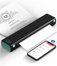 Load image into Gallery viewer, Compact Inkless Portable Printer with Rechargeable Battery - Print Anywhere!