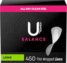 Load image into Gallery viewer, Travel-Friendly Balance Daily Liners - 5 Packs of Light Absorbency Panty Liners