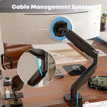 Load image into Gallery viewer, Heavy-Duty Aluminum Monitor Arm for UltraWide Displays - Supports up to 44 lbs