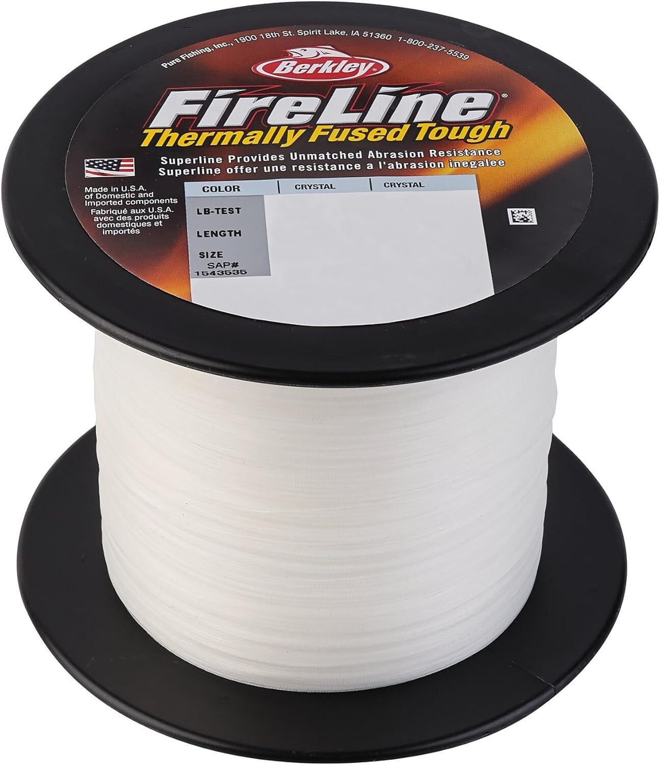 1500yd Fireline Braided Fishing Line 20lb - Unmatched Sensitivity & Strength