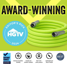 Load image into Gallery viewer, ZillaGreen 50' Lightweight Garden Hose - Flexible, Drinking Water Safe &amp; Durable