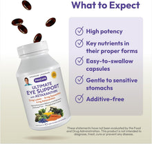 Load image into Gallery viewer, Natural Eye Vision Support - 60 Softgels with Astaxanthin, Lutein, &amp; Zeaxanthin