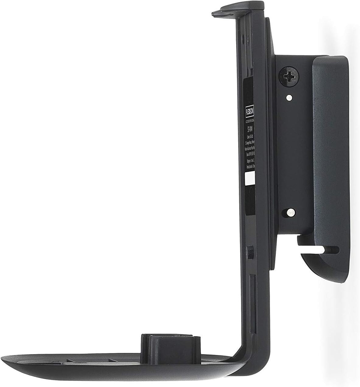 Black Wall Mount for SONOS One Speaker - Secure Tilt & Swivel Functionality