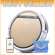 Load image into Gallery viewer, Slim Design Robot Vacuum &amp; Mop Combo – Automatic Cleaning for Hard Floors &amp; Pets