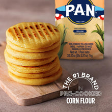 Load image into Gallery viewer, Pre-Cooked Gluten-Free Yellow Corn Meal for Arepas - Pack of 10, 2.2 lb Each