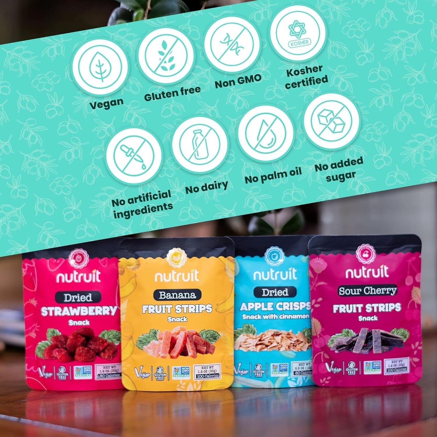 Individually Packed Vegan Snacks - 32 Variety Box, Gluten-Free & Kosher