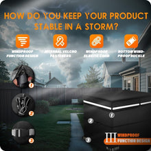 Load image into Gallery viewer, Waterproof Oxford Fabric Generator Cover with Windproof Locking System - Durable