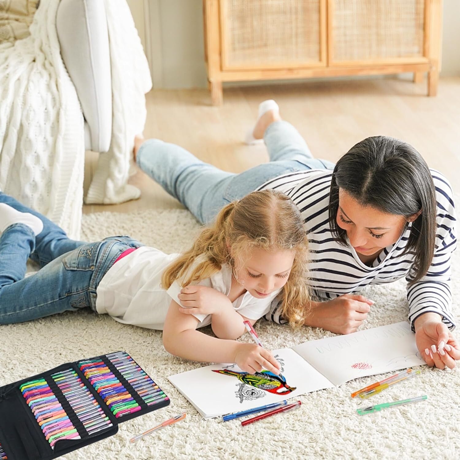 Deluxe 320-Pen Set: 160 Colors for Drawing & Doodling with Metallic and Glitter