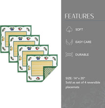 Load image into Gallery viewer, Stylish Washable Cotton Placemats by Villeroy &amp; Boch - Elegant Dining Essentials