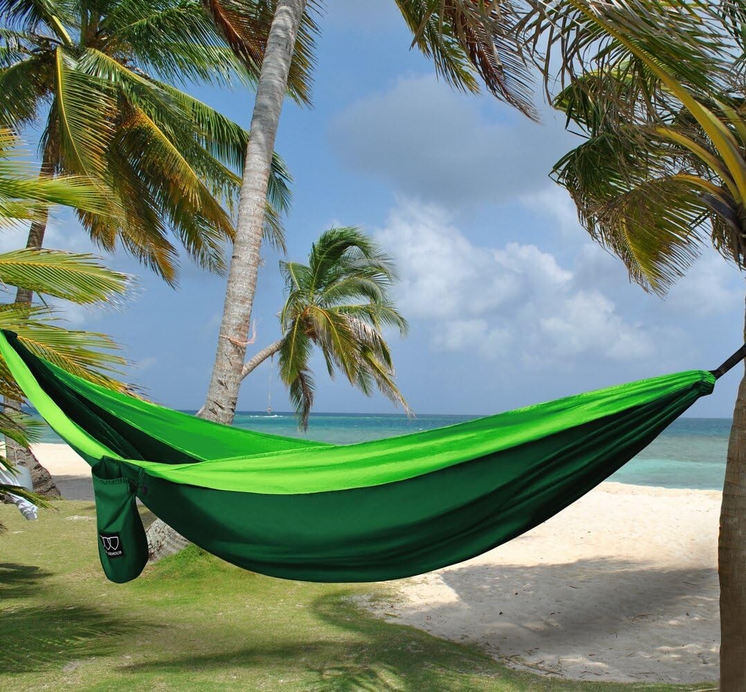Extra Large Double Hammock - Ultimate Comfort & Durability for Outdoor Lovers
