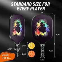 Load image into Gallery viewer, Lightweight USAPA Approved Pickleball Paddle Set - Ideal for All Skill Levels