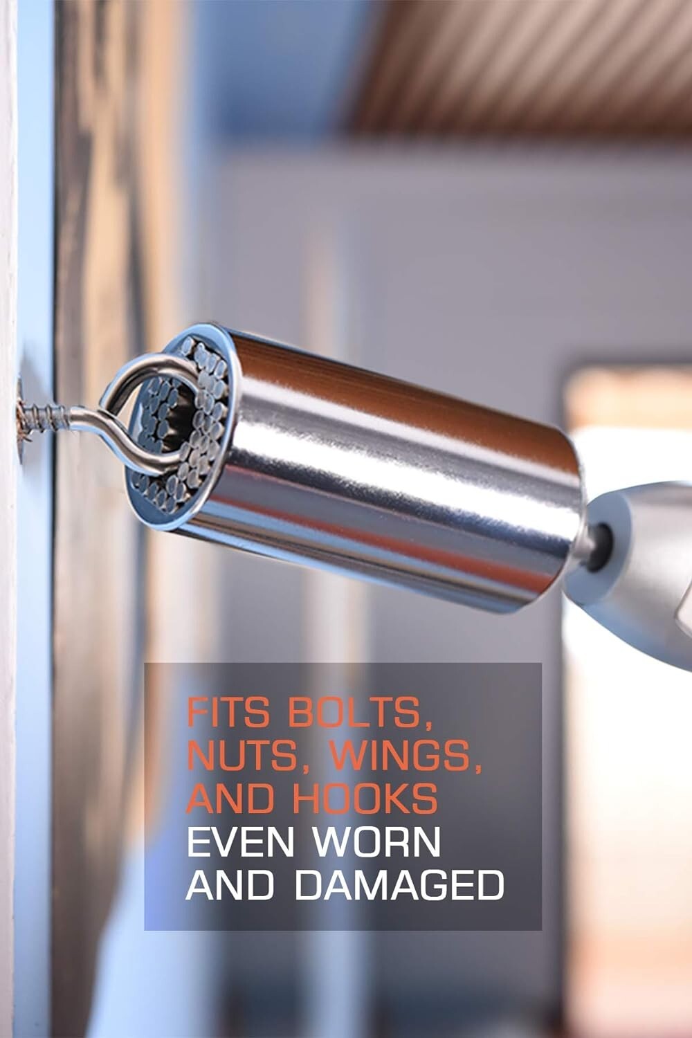 Chrome Vanadium Universal Socket for Ratchet & Power Drill – Versatile Tool