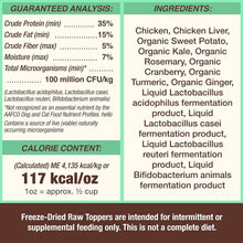 Load image into Gallery viewer, Grain Free Dog and Cat Food Toppers with Probiotics - Perfect for Picky Eaters