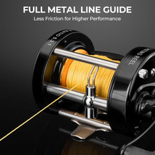 Load image into Gallery viewer, Lightweight Right-Handed Baitcasting Reel - Perfect for Salmon &amp; Inshore Fishing