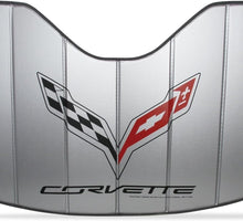 Load image into Gallery viewer, Official GM Licensed C7 Corvette Accordion Sunshade - UV Protection &amp; Style