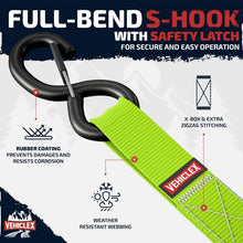 Load image into Gallery viewer, Weather-Resistant Ratchet Tie-Downs - 1" x 15', Perfect for Outdoor Adventures