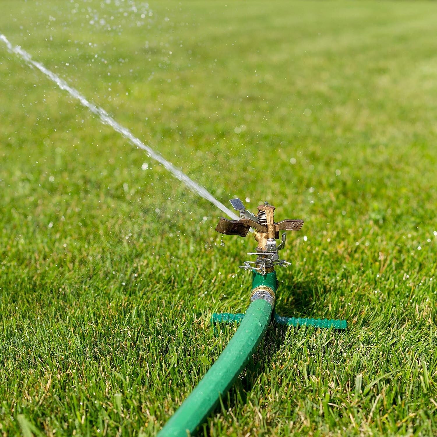 75' EDPM Rubber Garden Hose, 3/4" Diameter - Extreme Flexibility & Durability