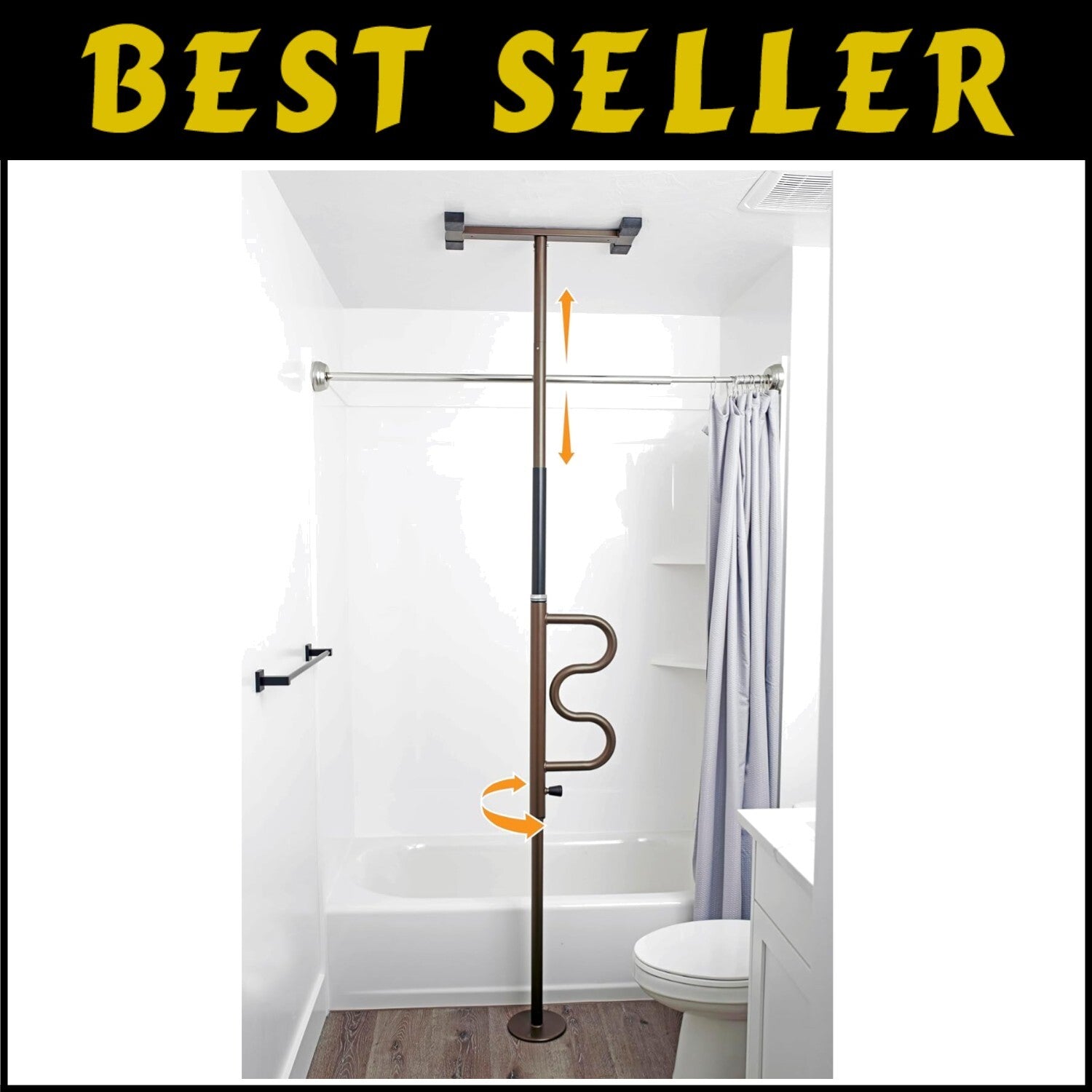 Wonder Pole - Security Pole and Assist Bar for Enhanced Mobility & Independence