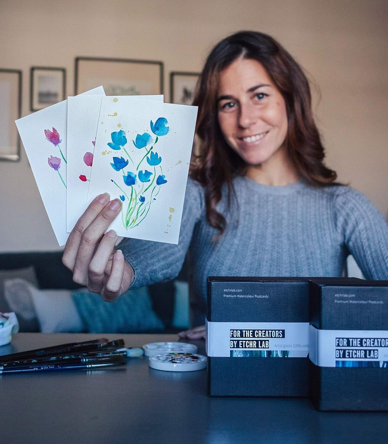 Premium Acid-Free Cold Press Postcard Paper - 100 Count for Guaranteed Quality