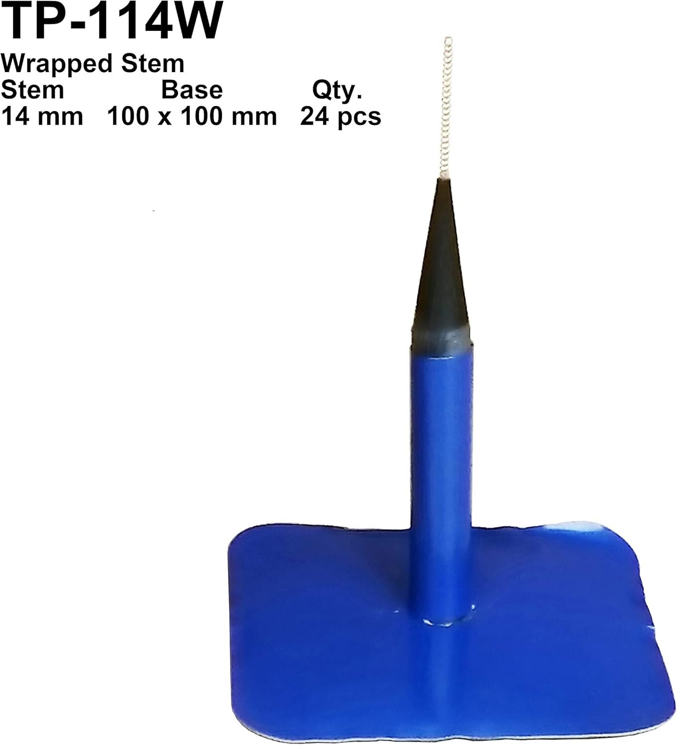 Efficient Tire Repair Kit - 24 Pcs Wrapped Stem & Patch Combo for Quick Repairs