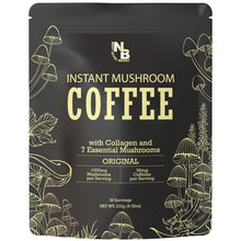 Load image into Gallery viewer, Nourishing Organic Mushroom Coffee with Collagen - 30 Servings of Pure Bliss