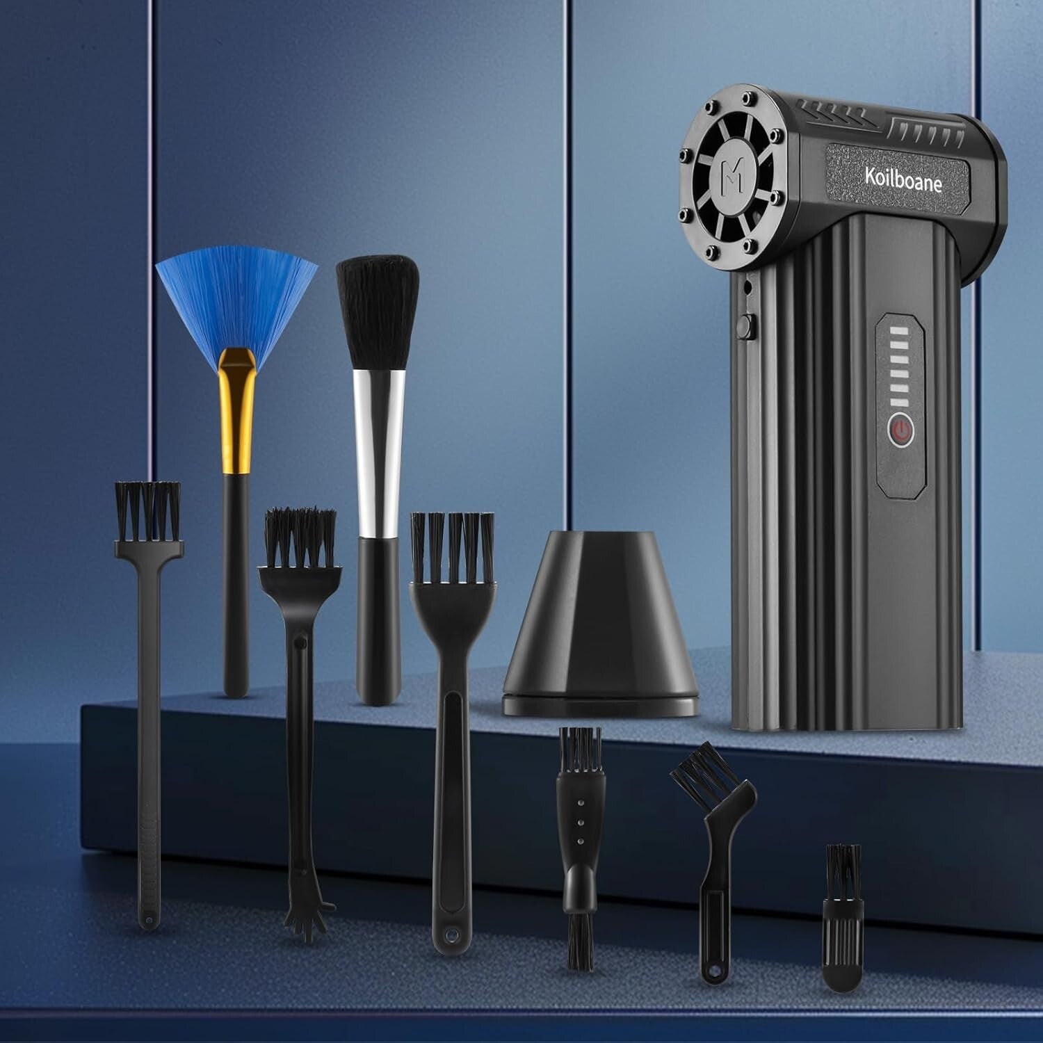 150,000 RPM Cordless Air Duster - Powerful Mini Dust Blower with 8000mAh Battery