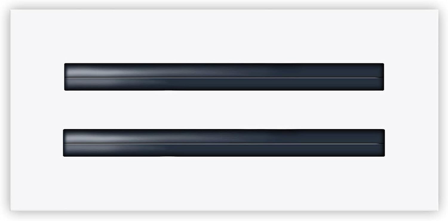 Versatile AC Vent Cover - Modern Aluminum Diffuser for Homes & Commercial Spaces