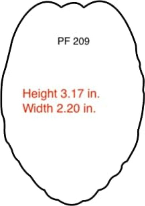 Compact Leather Badge Wallet for Police and Security - Fits Blackington 296