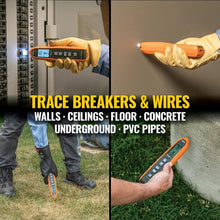 Load image into Gallery viewer, Versatile Battery-Powered Wire Tracer Kit with Built-in Flashlight and NCV Test