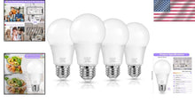 Load image into Gallery viewer, Super Bright 100W Equivalent LED Light Bulbs, Cool White, Energy Saving - 4-Pack