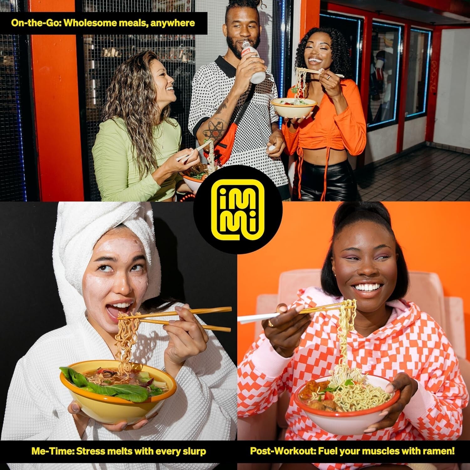 Bold Flavors Ramen Pack: Spicy Beef, Black Garlic Chicken & Tom Yum Shrimp