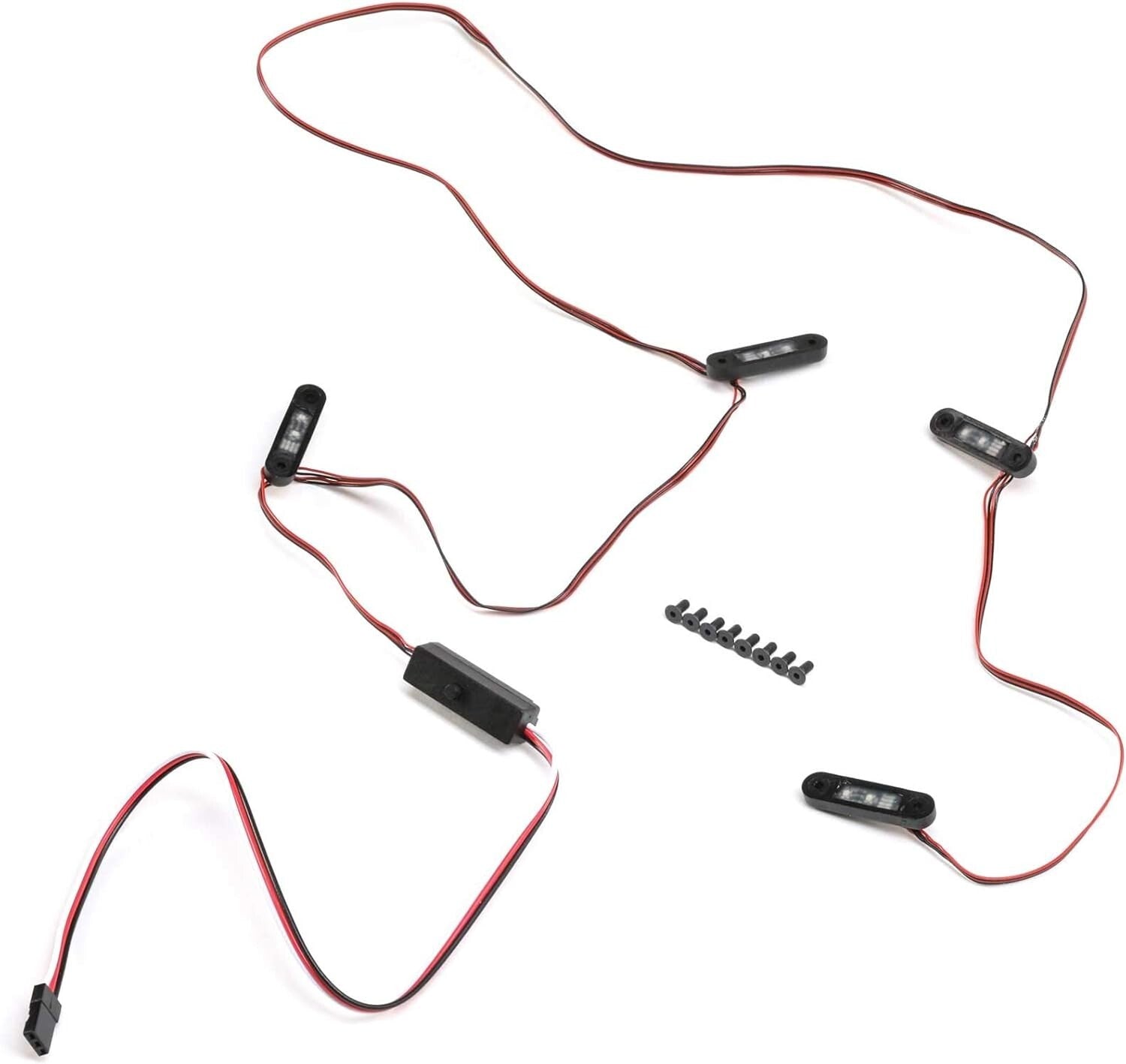 Battery-Powered Multi-Color LED Rock Lights with Remote Control - Modern Design