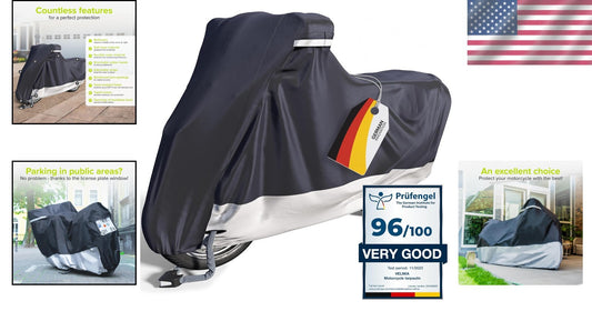 Extreme Heat Resistant Motorcycle Cover - Waterproof & Breathable, 80.71" Size
