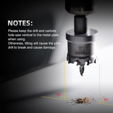 Load image into Gallery viewer, 6-5/8'' TCT Hole Saw with Spring-Loaded Ejector - Cut Hard Materials Efficiently