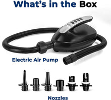 Load image into Gallery viewer, Quick Inflate Electric Pump with LCD Display for Paddle Boards &amp; More - 12V