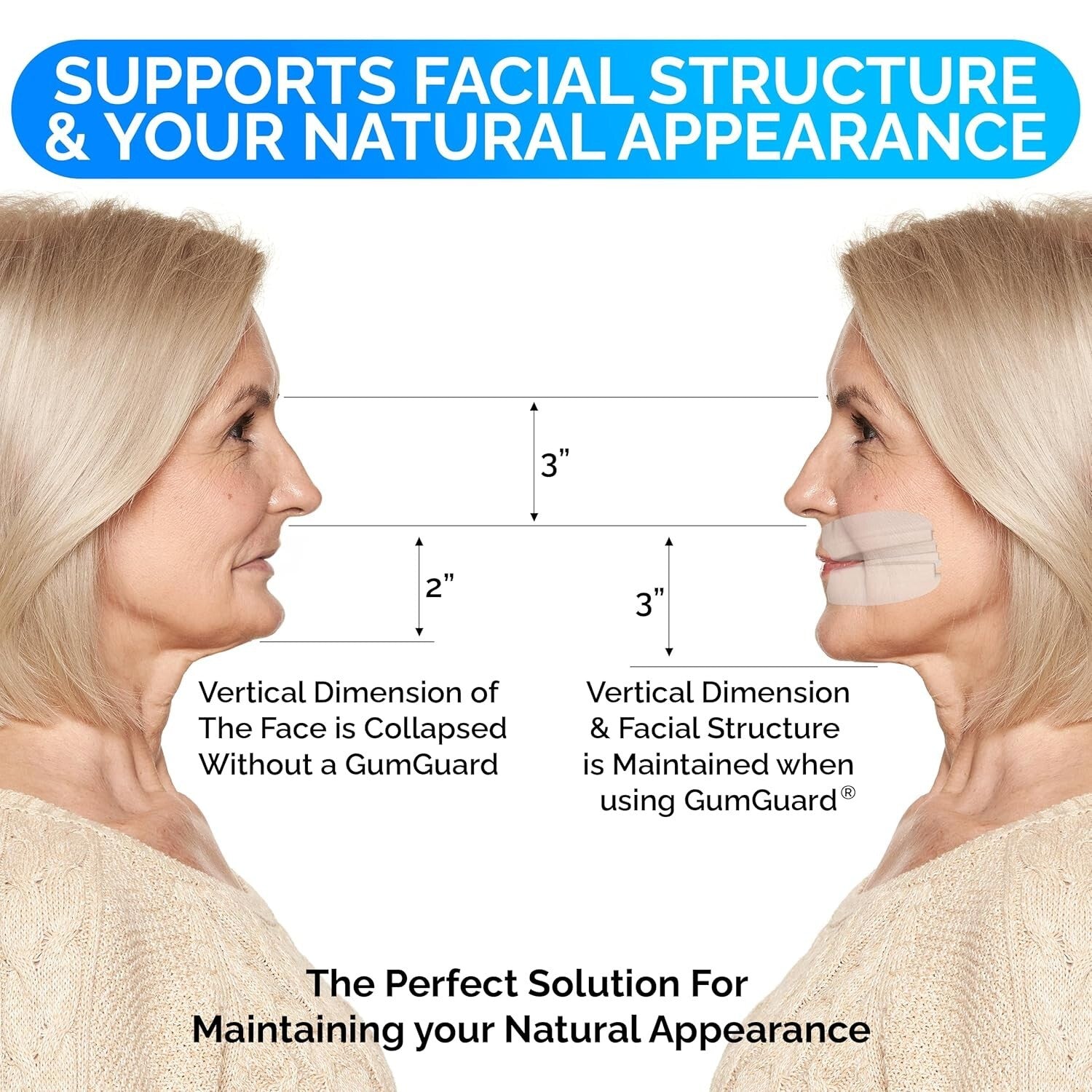 Versatile Denture Reline Set - Self-Curing Silicone for Custom Comfort & Fit