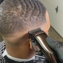 Load image into Gallery viewer, Matte Gunmetal 9V Magnetic Motor Trimmer - All Hair Types, Lightweight Design