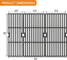 Load image into Gallery viewer, Durable 18 Inch Cast Iron Grill Replacement Grates - Ideal for Charbroil Models