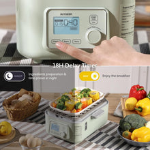Load image into Gallery viewer, Quick Steam 5-Quart Electric Steamer with Auto Power-Off &amp; Timer Feature