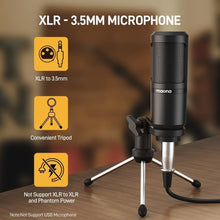 Load image into Gallery viewer, Versatile Audio Mixer with Voice Effects &amp; 3.5mm Microphone for Live Streaming