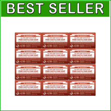 Load image into Gallery viewer, Organic 12-Pack Eucalyptus Bar Soap - Vegan, Cruelty-Free &amp; Richly Moisturizing