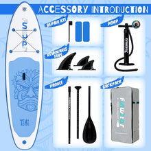 Load image into Gallery viewer, Inflatable Ultra-Light Paddleboard with Premium Accessories for All Skill Levels