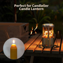 Load image into Gallery viewer, Long Burning Unscented Beeswax Candles - Perfect for Lanterns &amp; Emergencies
