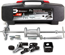 Load image into Gallery viewer, Compact 21-Piece Automotive Axle Puller Set with Usage Instructions &amp; Carry Case