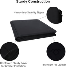 Load image into Gallery viewer, Compact 16 Pocket Binder for Toploaders – Water-Resistant Card Storage Solution