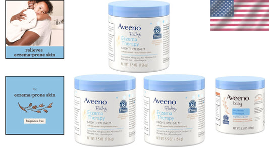 Certified Eczema Relief Balm for Newborns & Infants – Hypoallergenic, Non-Greasy